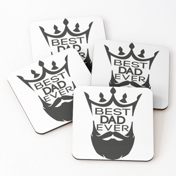 Item preview, Best dad ever, word art, text design with beard designed and sold by sbk-designer.