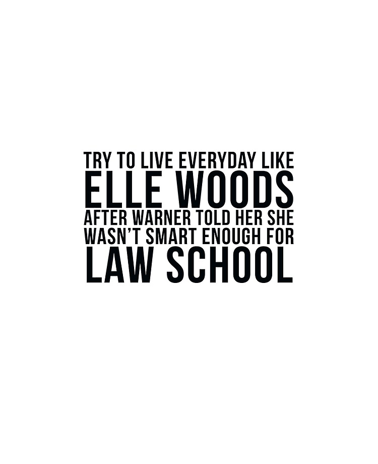 Live Everyday Like Elle Woods Ipad Case Skin