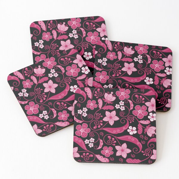 Item preview, Cute pink flower pattern  designed and sold by KGN  CREATIVITY.