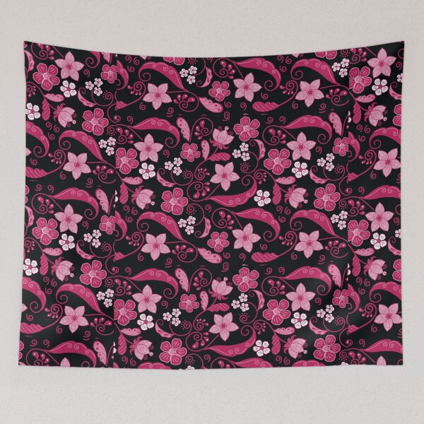 Item preview, Cute pink flower pattern  designed and sold by KGN  CREATIVITY.