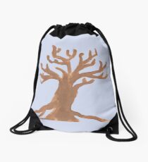 Barren Tree Drawstring Bag