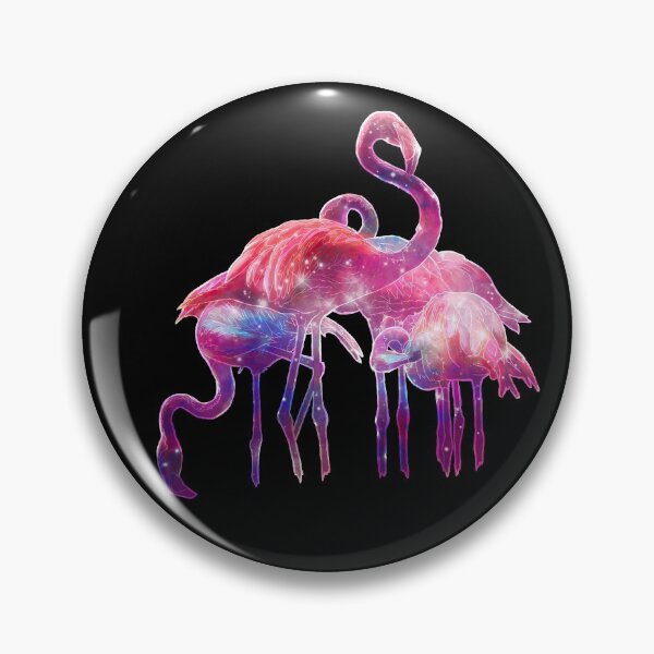 Item preview, Galaxy Flamingos designed and sold by MoonNectar.