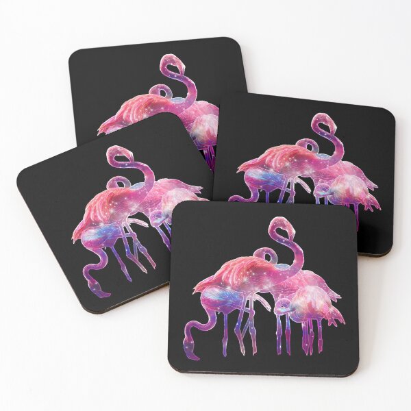 Item preview, Galaxy Flamingos designed and sold by MoonNectar.