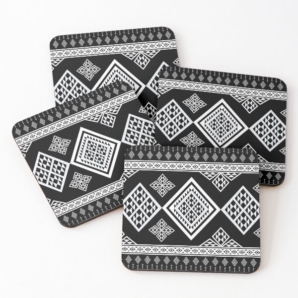 Item preview, black white ethnic pattern designed and sold by Kriengkrai Meechai.