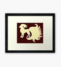 Ninetales Framed Print