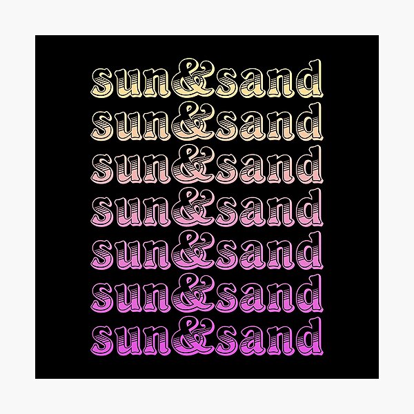 Item preview, Sun and Sand designed and sold by Troy Green.