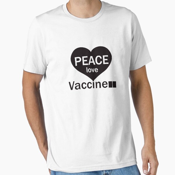 Item preview, Peace Love And Vaccine Pro-Vaccine designed and sold by decnui.