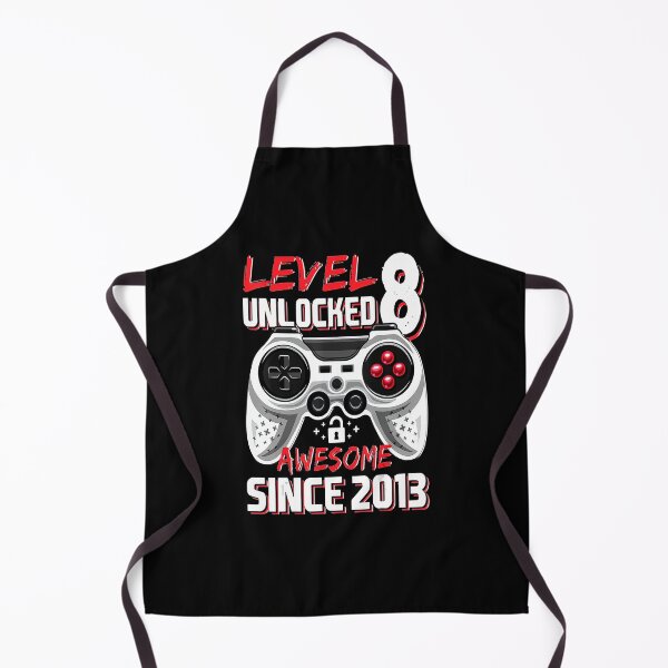 Item preview, Level 8 Unlocked Awesome 2013 Video Game 8th Birthday designed and sold by BegayStore.