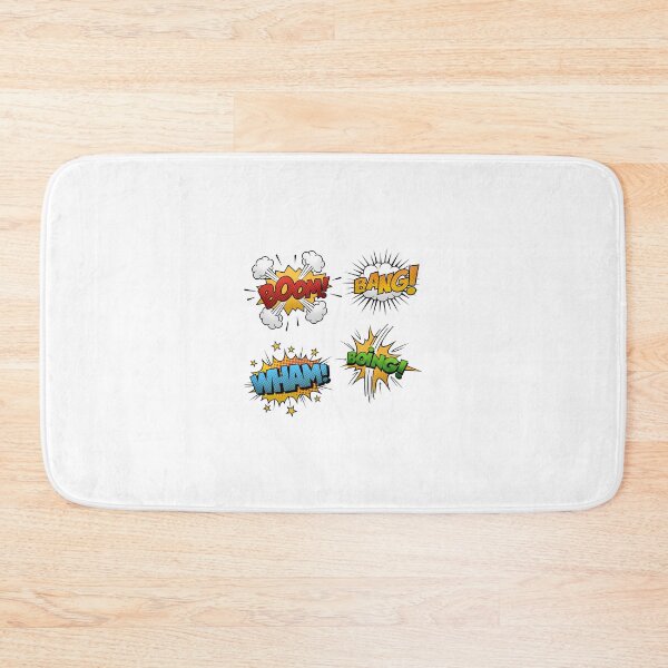 Item preview, Action words: BOOM, BANG, WHAM, BOING. Superhero words designed and sold by fredgarden8.