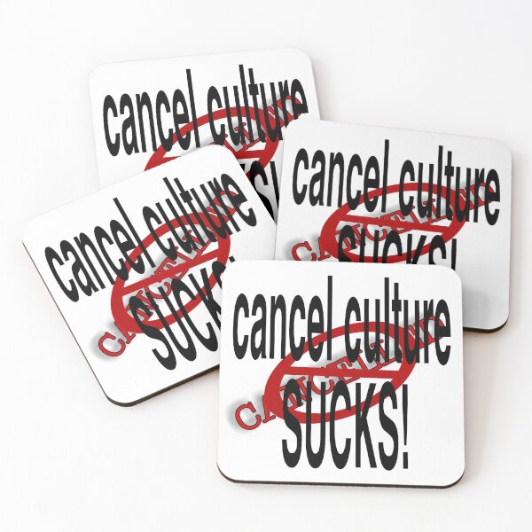 Item preview, Cancel Culture Sucks, down with cancel culture, cancel cancel culture designed and sold by FACELESS MONKEY.