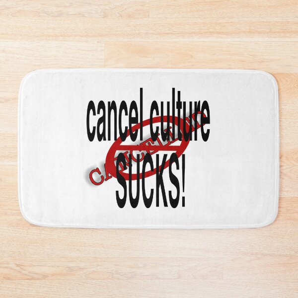 Item preview, Cancel Culture Sucks, down with cancel culture, cancel cancel culture designed and sold by FACELESS MONKEY.