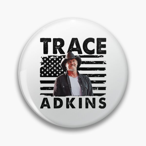 Item preview, Retro American Flag Trace Adkins Music Gift designed and sold by peterbalazs.