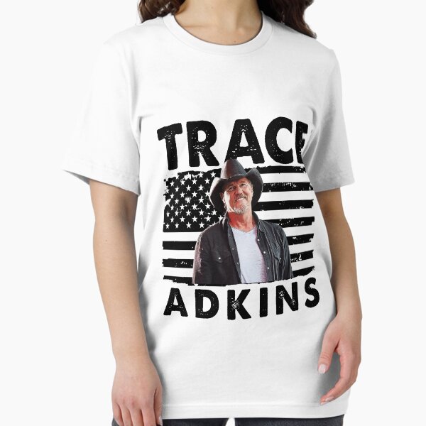 Aperçu de l'œuvre Drapeau américain rétro Trace Adkins Music Gift créée et vendue par peterbalazs.