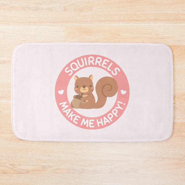Item preview, Squirrels Make Me Happy designed and sold by rustydoodle.