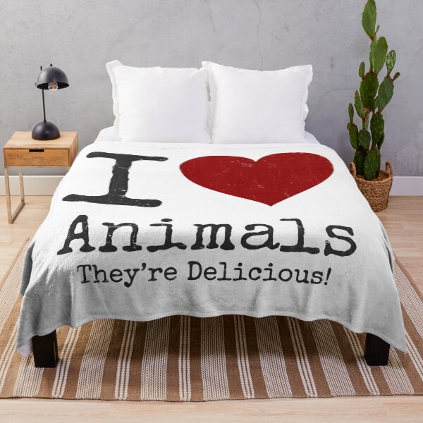 Item preview, I Love Animals They're Delicious designed and sold by LovingMole.