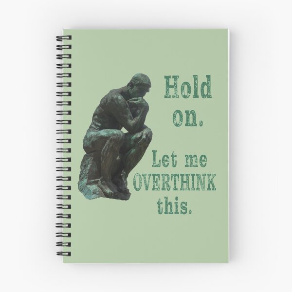 Item preview, Hold on. Let me overthink this. designed and sold by Brasilia.