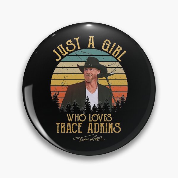 Item preview, Just A Girl Who Loves Trace Adkins Retro designed and sold by peterbalazs.