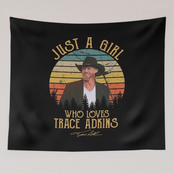 Item preview, Just A Girl Who Loves Trace Adkins Retro designed and sold by peterbalazs.