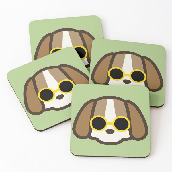 Item preview, Cute Dog Wearing Sunglasses designed and sold by Mirushy.