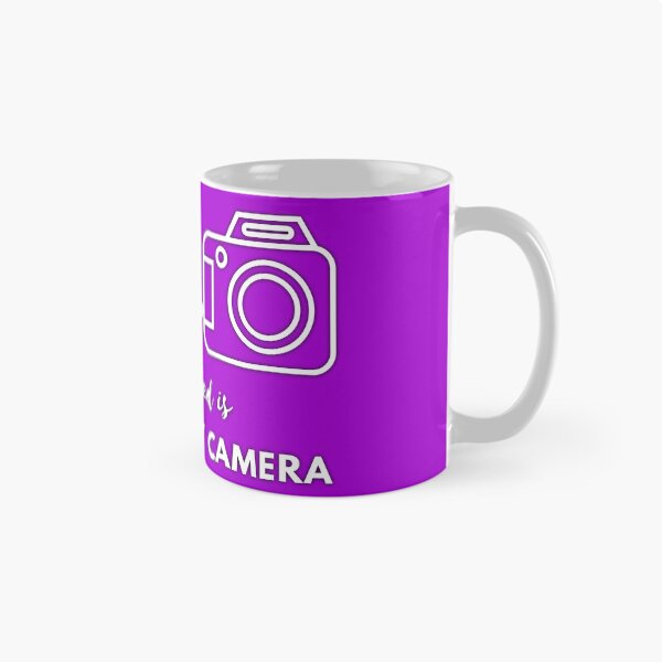 Item preview, All I Need Is Coffee & My Camera. Vector.  designed and sold by SuvrasaiMerch.