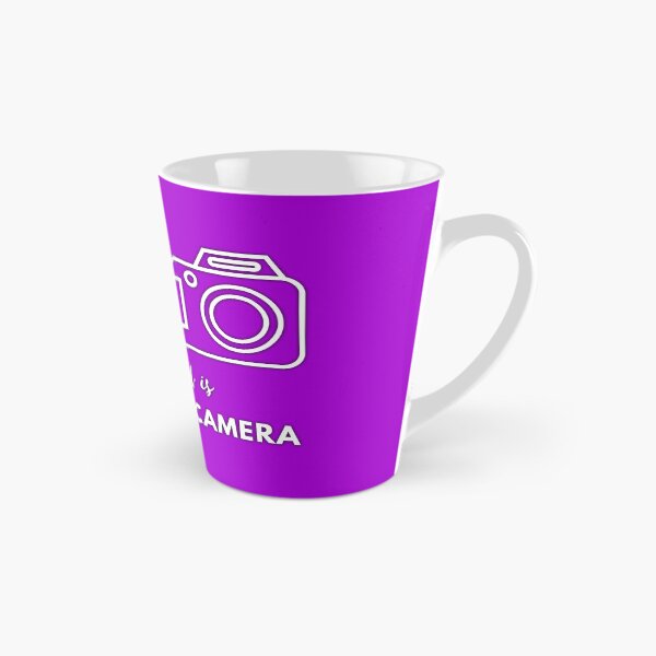 Item preview, All I Need Is Coffee & My Camera. Vector.  designed and sold by SuvrasaiMerch.