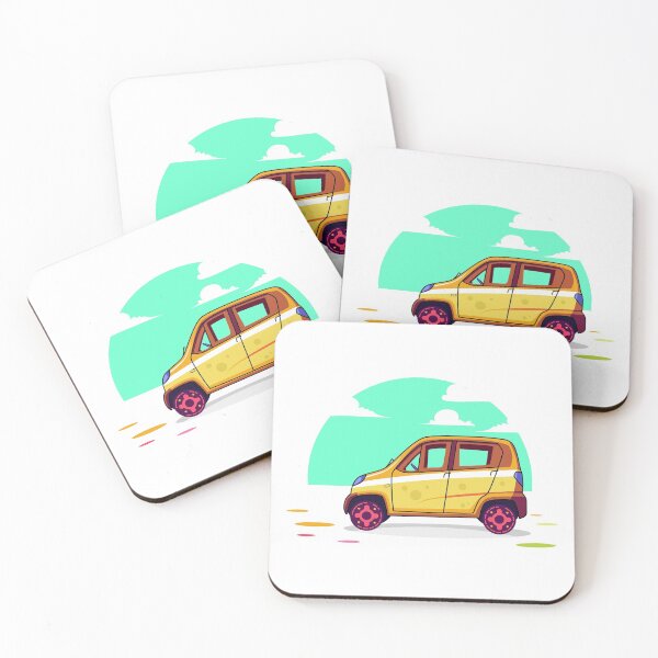 Item preview, Vector de diseño de coche fresco, Artprint designed and sold by Rizky Dwi Aprianda.