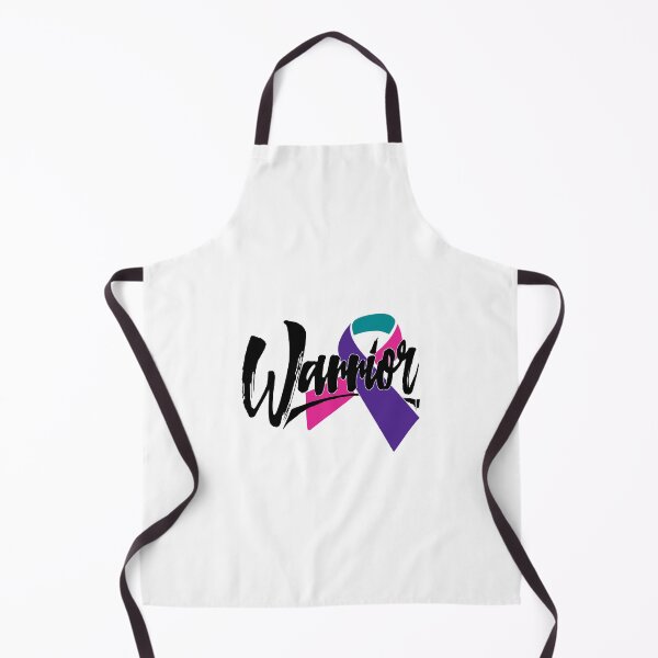 Item preview, Warrior with Thyroid Ribbon  designed and sold by ThyroidFighter.