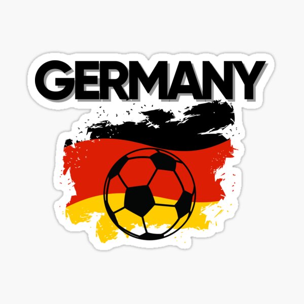 Fußball Tröte - Vuvuzela - Deutschland Flagge' Sticker | Spreadshirt
