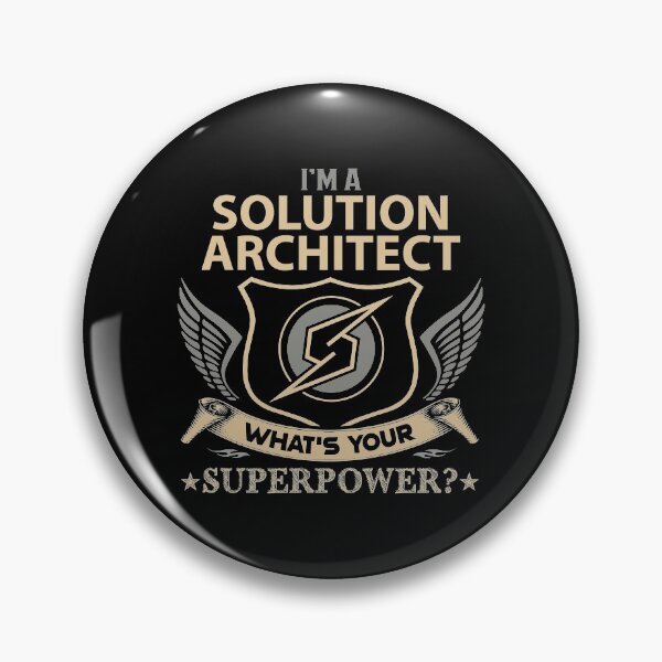 Item preview, Solution Architect T Shirt - Superpower Job Gift Item Tee designed and sold by ribbinjunk.