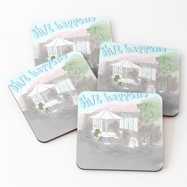Item preview, sh*t happen designed and sold by peony lau.