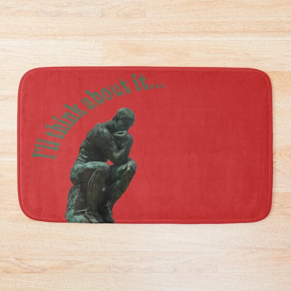 Item preview, I'll think about it... The Thinker, Rodin designed and sold by Brasilia.