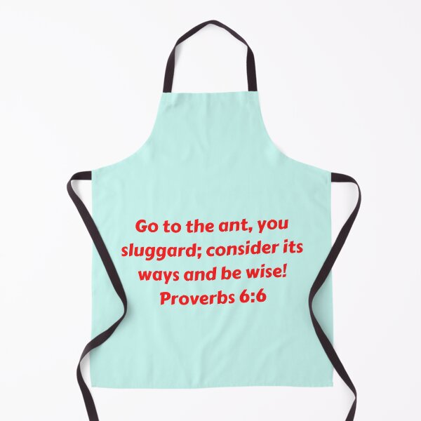 Item preview, Bible Verse Proverbs 6:6 designed and sold by Prayingwarrior.