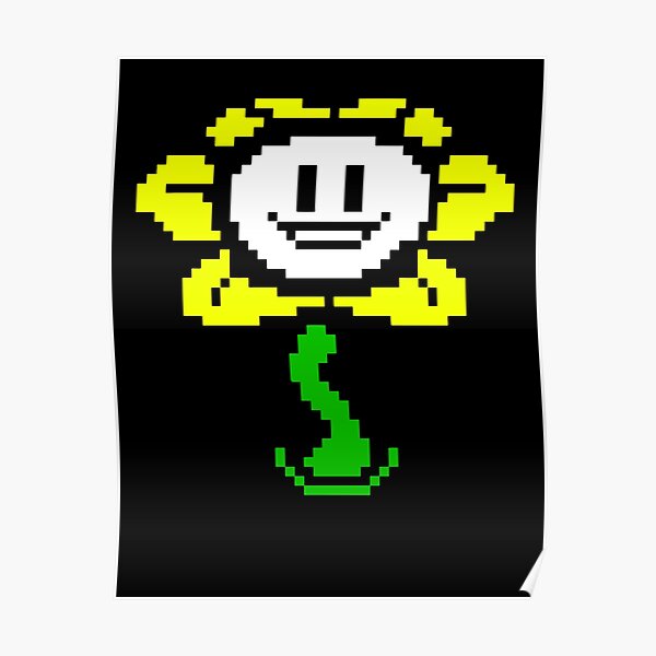 Undertale Sprite Posters Redbubble