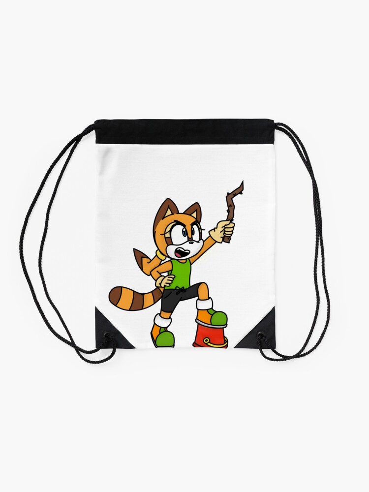 Sonic The Hedgehog 7 Chaos Emeralds With A Drawstring Bag