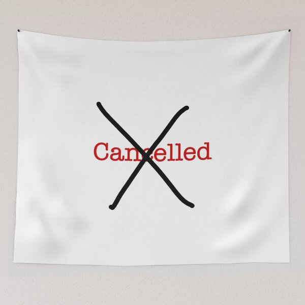 Item preview, Cancel Culture Sucks, down with cancel culture, cancel cancel culture, cancelled designed and sold by FACELESS MONKEY.