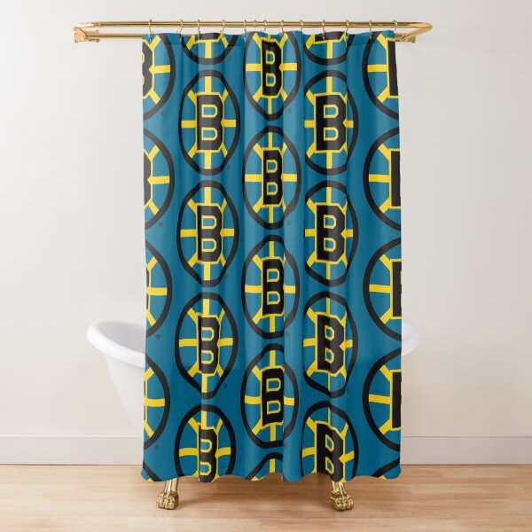 Boston Bruins Logo Shower Curtains Redbubble