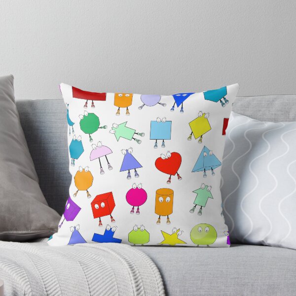 Item preview, Colorful 2D & 3D Geometric Shapes Pattern for Kids designed and sold by idovedesign.