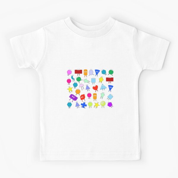 Kids Learning Tube Shapes Youth Jersey T-Shirt White / XL