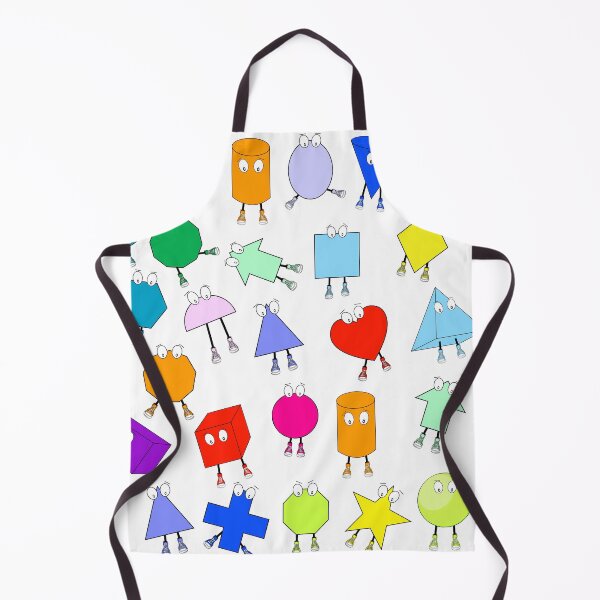 Item preview, Colorful 2D & 3D Geometric Shapes Pattern for Kids designed and sold by idovedesign.
