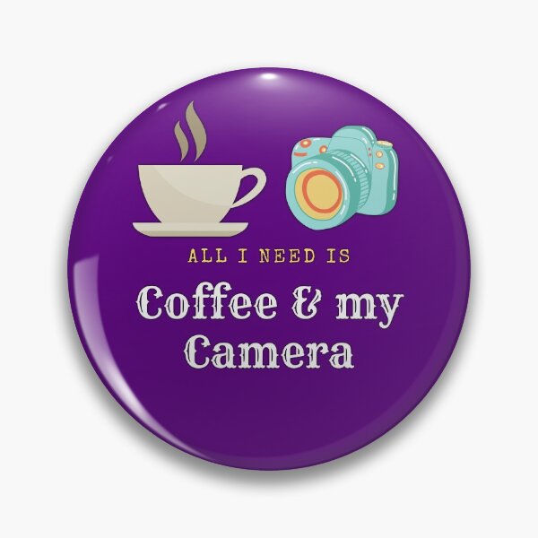 Item preview, All I Need Is Coffee & My Camera. I'm Coffee Lovers Photographer. designed and sold by SuvrasaiMerch.