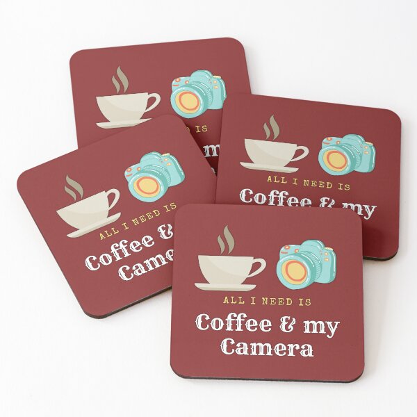 Item preview, All I Need Is Coffee & My Camera. I'm Coffee Lovers Photographer. designed and sold by SuvrasaiMerch.