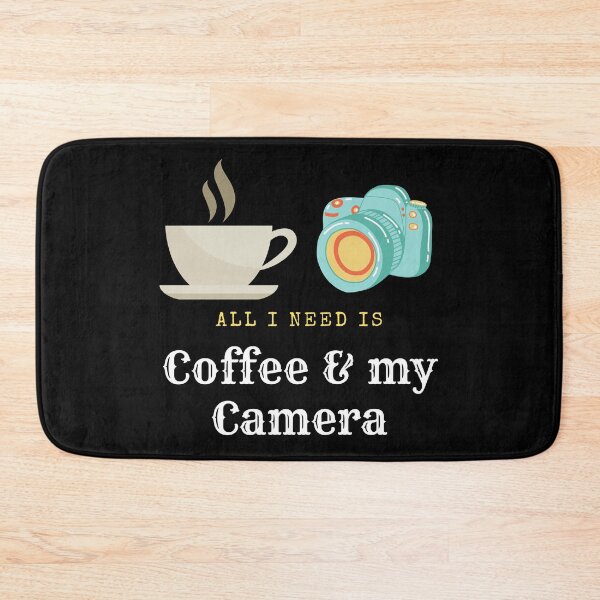 Item preview, All I Need Is Coffee & My Camera. I'm Coffee Lovers Photographer. designed and sold by SuvrasaiMerch.