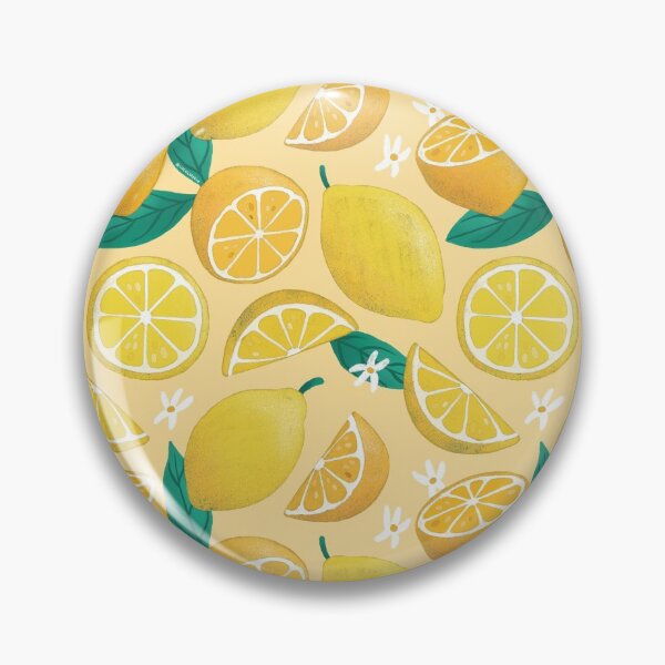 Item preview, Zesty Lemons Pattern - Yellow Palette designed and sold by CircusCreative.