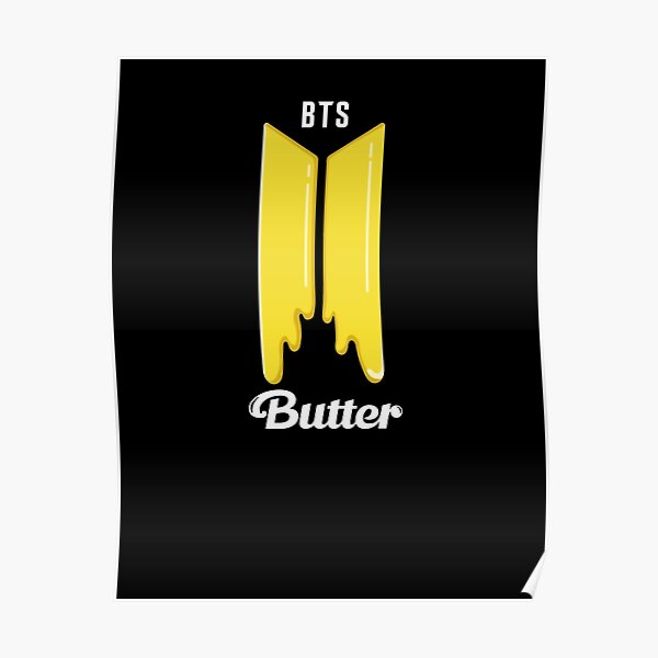 The Army BTS Butter Classic, BTS Logo Tee, Bangtan Boys Nuevo álbum, BTS Tee para niñas Póster