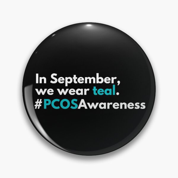 Item preview, In September we wear teal pcosawareness designed and sold by DesignsWithMel.