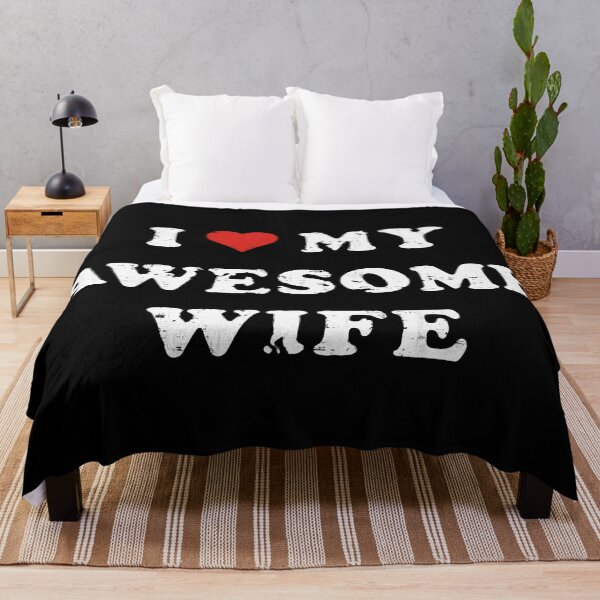 Item preview, I Love My Awesome Wife designed and sold by LovingMole.