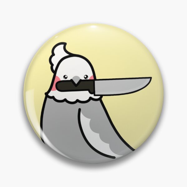 Aperçu de l'œuvre Joues Couteau Sticker créée et vendue par BirbThings.