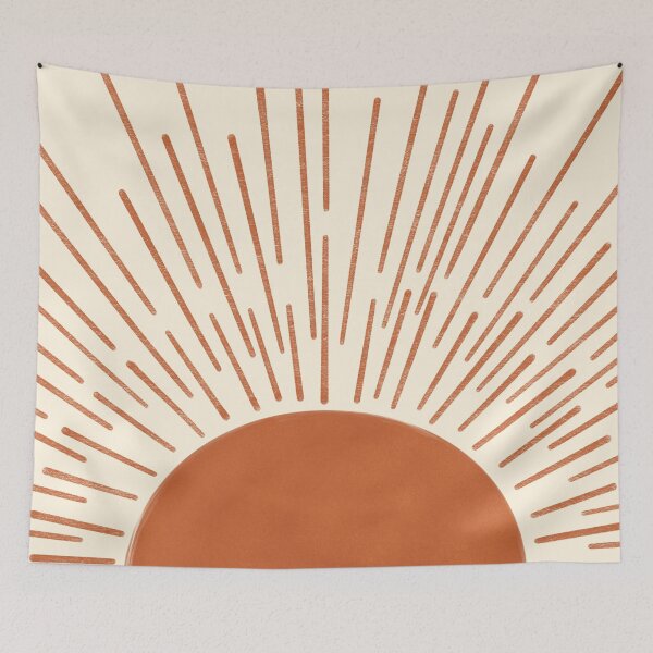 Item preview, Modern Sun Rustic Geometric Abstract designed and sold by MaiZephyr.