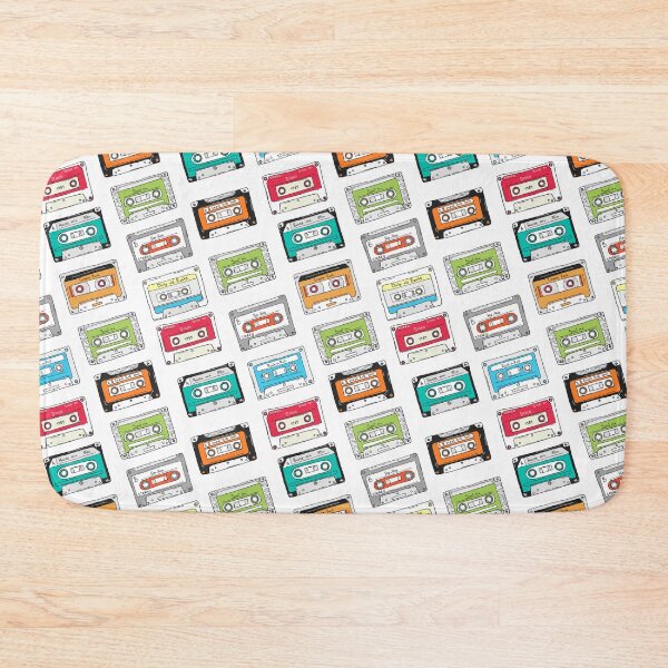 Item preview, Seamless Pattern Plastic Cassette Audio Tape with Different Music designed and sold by Peekonet.