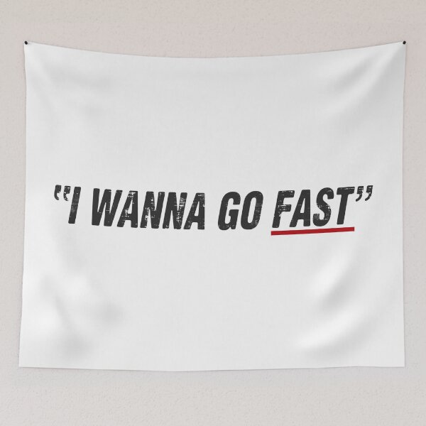 Item preview, I Wanna Go Fast designed and sold by LovingMole.